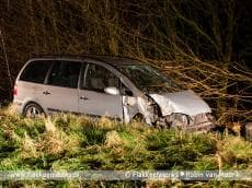 Bestuurder gewond bij ongeval N215