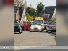 Man valt van hoogte in Oude-Tonge