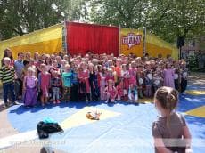 Circusartiest voor een dag in Den Bommel
