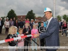 Feestelijke start fase 1 Lindenlaan Ooltgensplaat