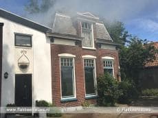 Woningbrand Oostdijk Middelharnis