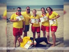Vijf Lifeguards Ouddorpse reddingsbrigade geslaagd