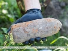 Granaat uit de Tweede Wereldoorlog gevonden