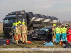 N59 afgesloten door ongeval