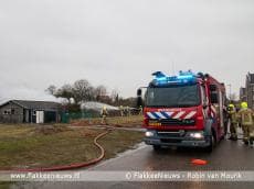 Schuur in brand op camping Oude-Tonge