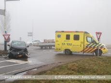 Twee ongevallen met gewonden in dichte mist