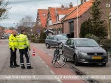 Traumaheli vliegt voor ongeval met fietser