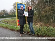 Belangenvereniging Langstraat overhandigt kernvisie