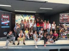 Actie voor War Child bij OBS de Bron in Oude-Tonge