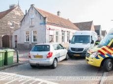 Gewonde bij ongeval in Sommelsdijk