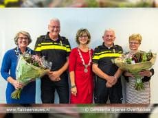 Vrijwillige politieagenten ontvangen Koninklijke onderscheiding