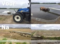 Waterbad helpt tegen miniwormen op uienveld