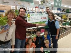 OBS De Molenvliet ontvangt 1.000 euro van Lidl