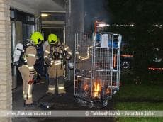 Brand in appartementencomplex Dirksland