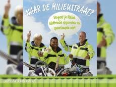Gratis spel en kans op sponsorcheque tijdens inleveractie milieustraten Goeree-Overflakkee