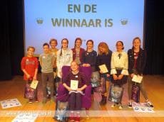 Aylinn Lodder Voorleeskampioen Goeree-Overflakkee 2018