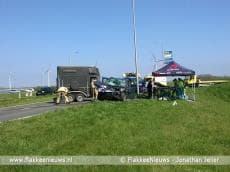Vertraging op N59 vanuit Zeeland door ongeval