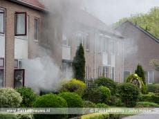 Brand in woning Achthuizen aangestoken