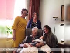 Vijf generaties op een foto