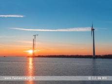 Vliegtest om verlichting windturbines te verminderen