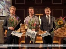 Rik Melissant uit Middelharnis winnaar orgelconcours