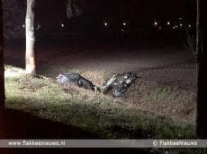 Automobilist overleden op de Magdalenadijk bij Achthuizen