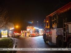 Man slaat ruit in en slaat groot alarm