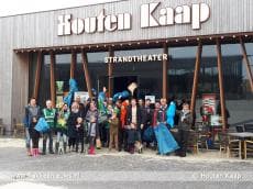 800 liter zwerfafval geraapt bij schoonmaakactie Ouddorp Duin