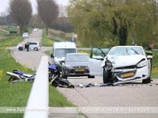 Motorrijder overleden bij ongeval Oude-Tonge