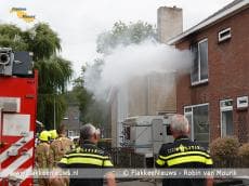 Woningbrand in Stad aan 't Haringvliet