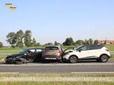 N57 tussen Goedereede en Ouddorp afgesloten vanwege ongeval