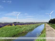 Grootste hybride energiepark van Europa op Goeree-Overflakkee