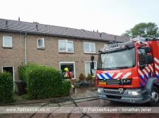 Brand in woning Stad aan 't Haringvliet