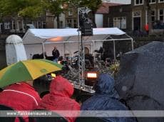 Veel water voor Havenconcert Goedereede