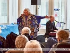 Willeke Alberti verrast bewoners Ebbe en Vloed