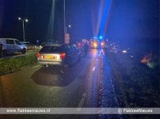 Drie slachtoffers bij aanrijding N215