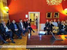 Gemeenteraad Goeree-Overflakkee op stage bij raad Breda