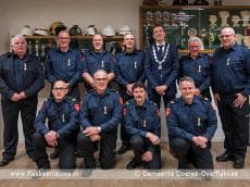 Tien brandweermannen Koninklijk onderscheiden