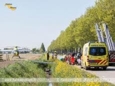 Traumaheli vliegt voor ongeval met quad