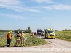 Motorrijder zwaargewond na aanrijding