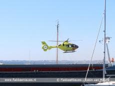 Slachtoffer zwaargewond bij ongeval op het water