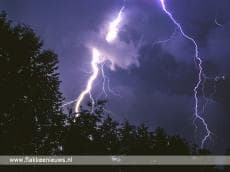 Noodweer trekt over Goeree-Overflakkee