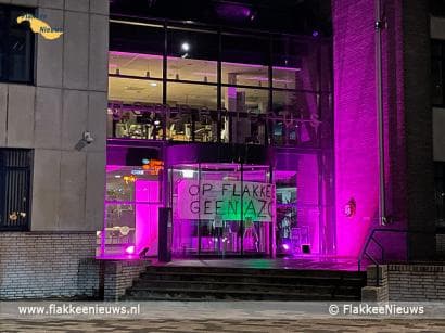 Demonstratie in Middelharnis rustig verlopen