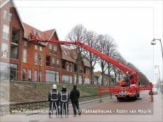 Brandweer assisteert bij stormschade