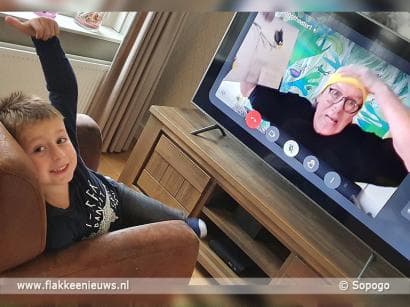 Sopogo kleuters naar online verteltheater