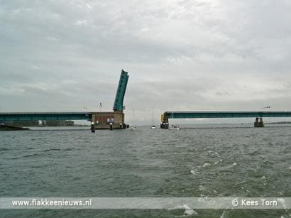 Twee rijstroken Haringvlietbrug en 50km/u vanaf 23 augustus