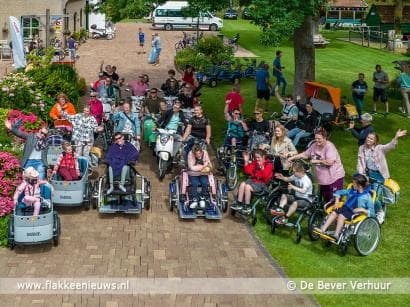 Bijzondere fietstocht in Ouddorp