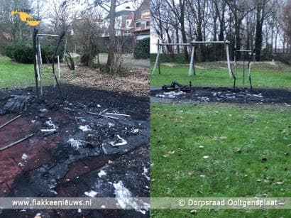 Weer veel vernielingen in en rondom Ooltgensplaat