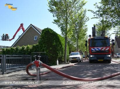 Zonnepanelen veroorzaken brand in Nieuwe-Tonge