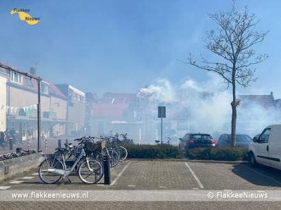 Enorme rookpluim leidt tot verontrustende telefoontjes